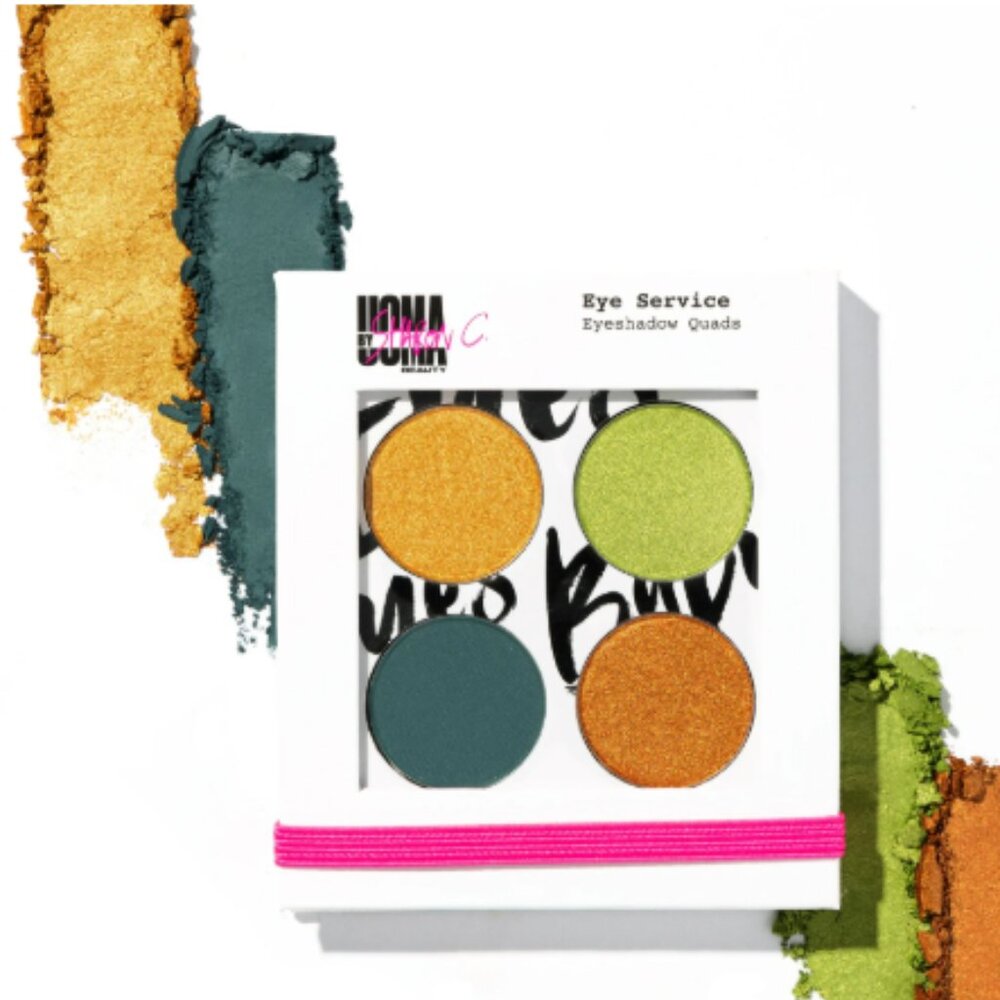4/$20 Uoma Beauty Eye Service Eyeshadow Big Spender Quad Palette